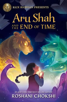 Aru Shah and the End of Time by author Roshani Chokshi