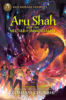 Aru Shah and The Nectar of Immortality by author Roshani Chokshi